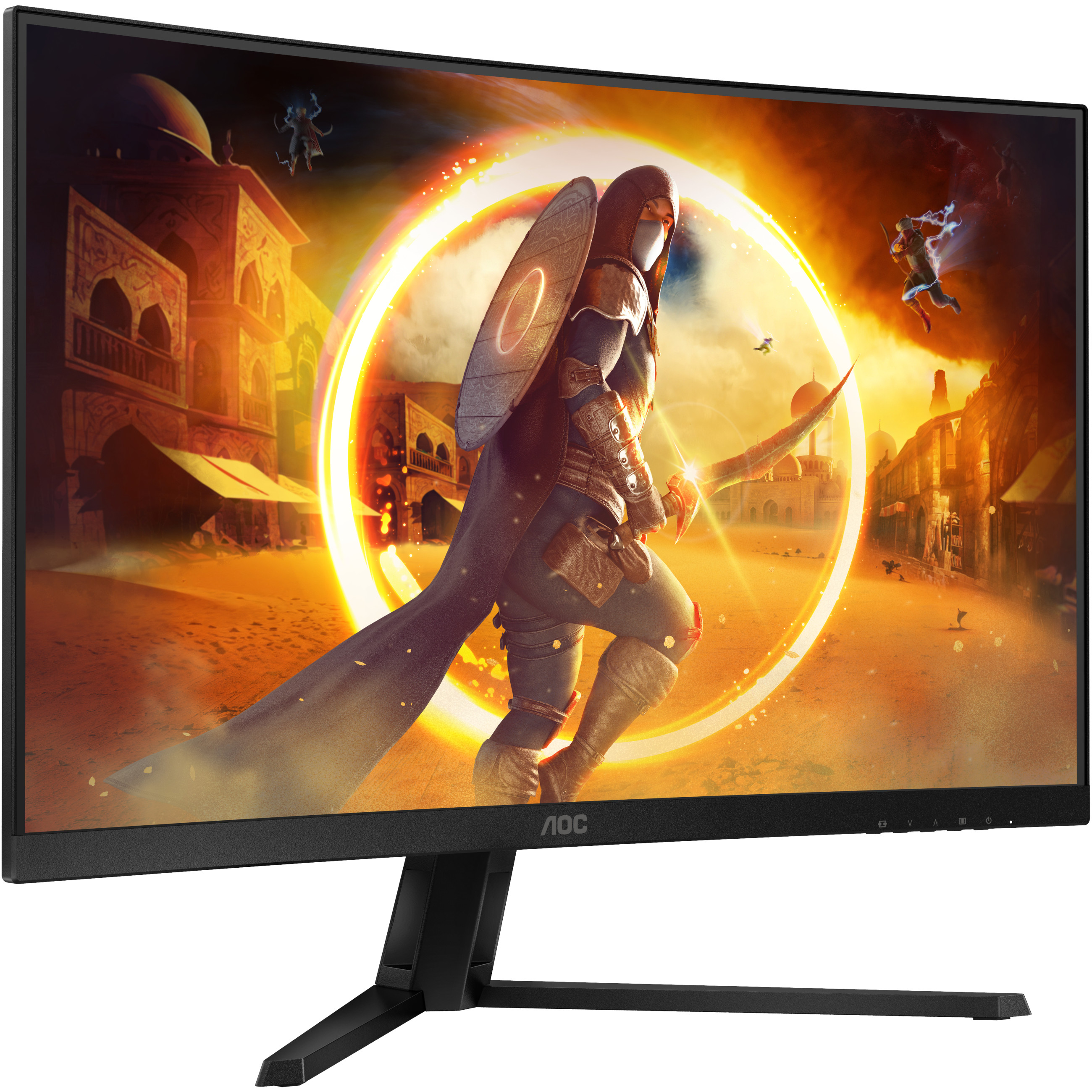 Monitor AOC CQ32G4VE (31,5", QHD, HDMIx2, DP, 180Hz, HAS, Crno siva)-19