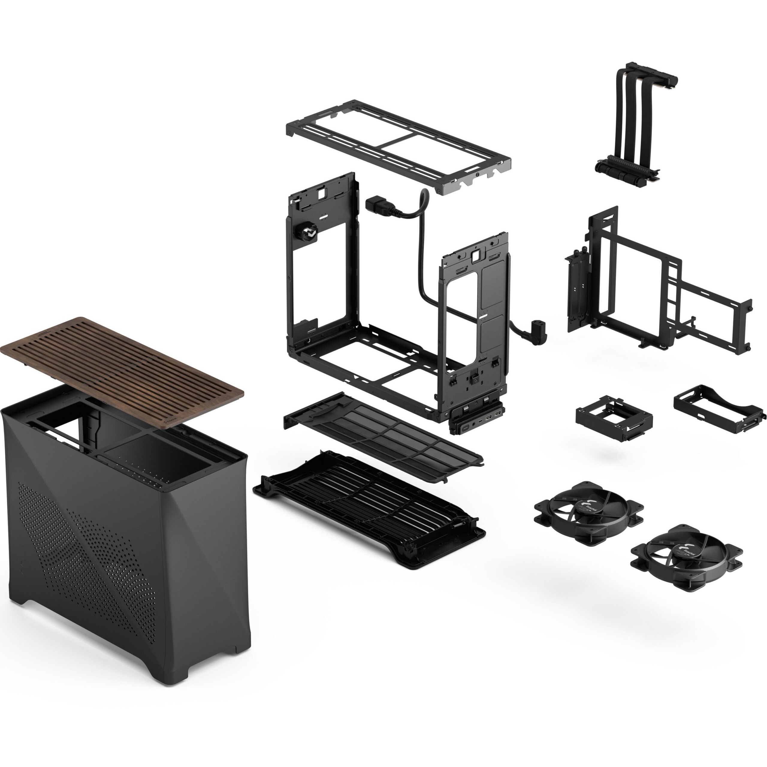 Kućište za PC FRACTAL DESIGN Era 2 Charcoal Gray (mITX, PCIe 4.0)-19