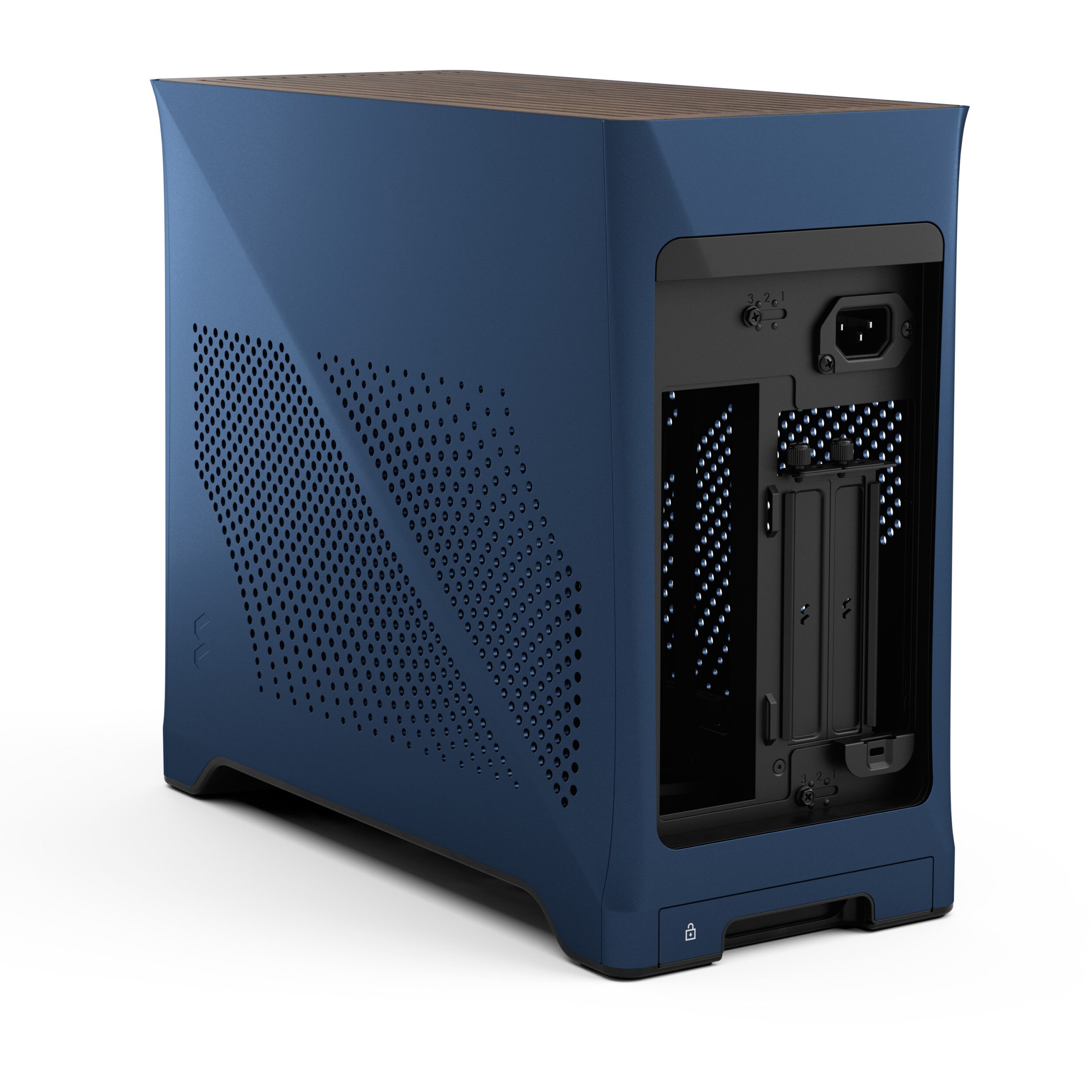 Kućište za PC FRACAL DESIGN Era 2 Midnight Blue mITX PCIe 4.0-3