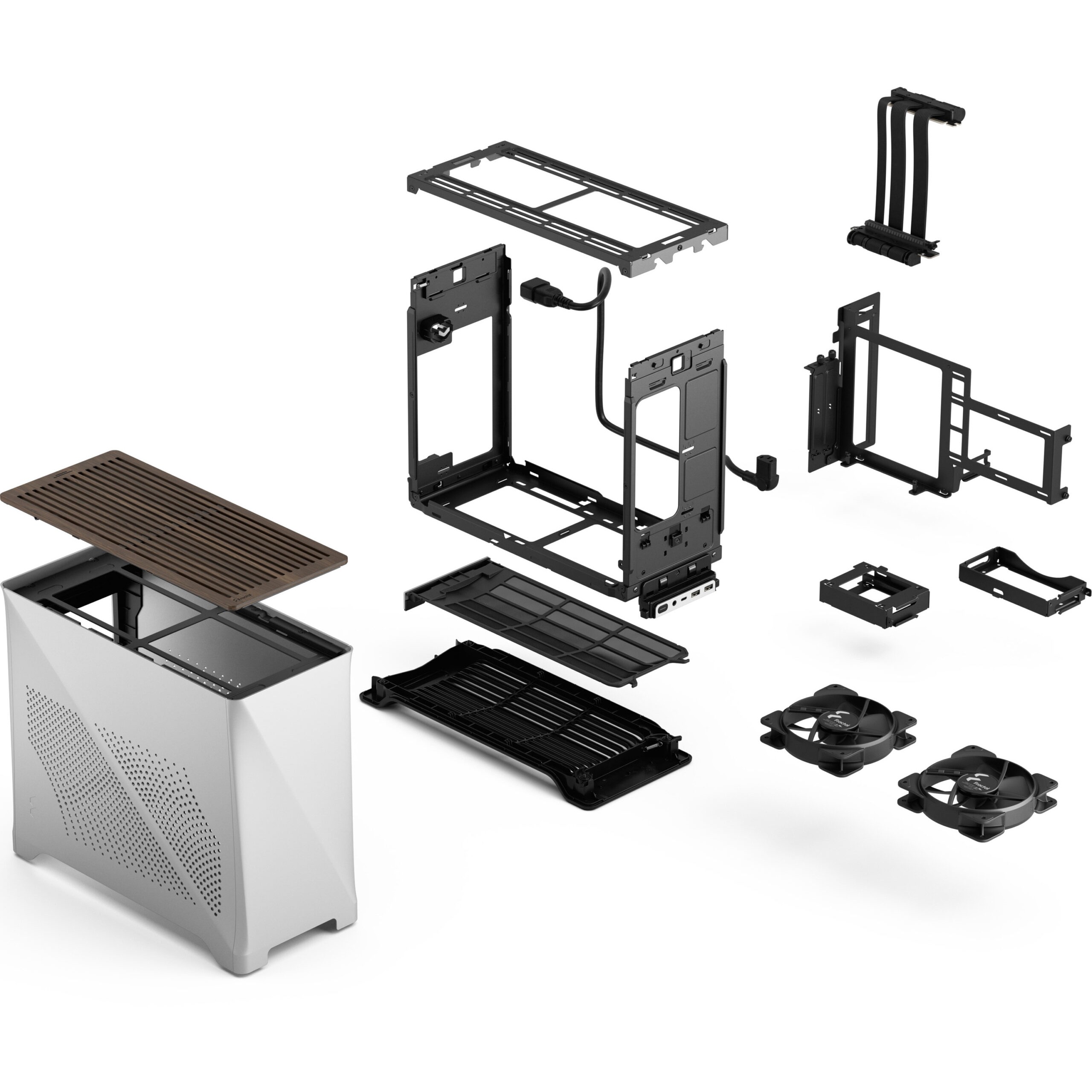 Kućište za PC FRACTAL DESIGN Era 2 Silver (mITX, PCIe 4.0)-23