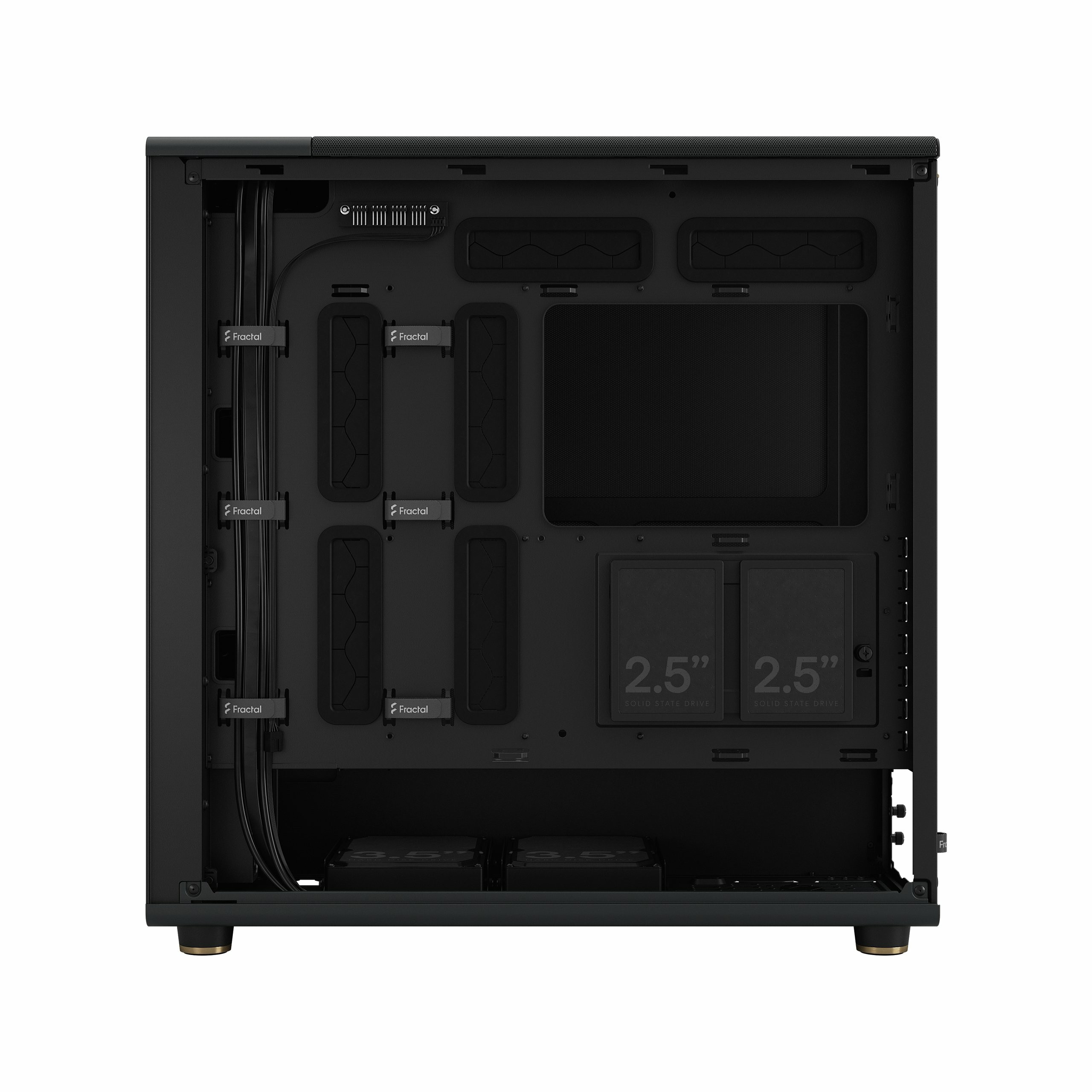 Kućište za računalo FRACTAL DESIGN North XL Charcoal Black (bez napajanja, 7 utora za proširenje, 2x 3.5" SSD, 2x 2.5" SSD, 2x USB 3.0, 1x USB 3.1 Gen 2 Type-C)-20