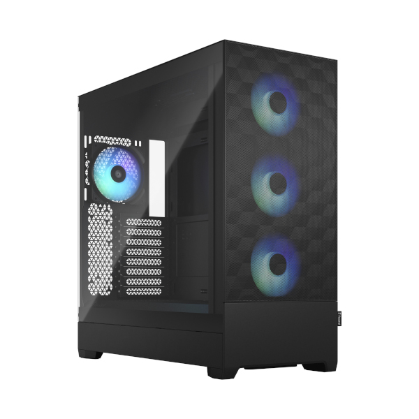 Fractal Pop XL Air RGB Black TG Clear Tint-0