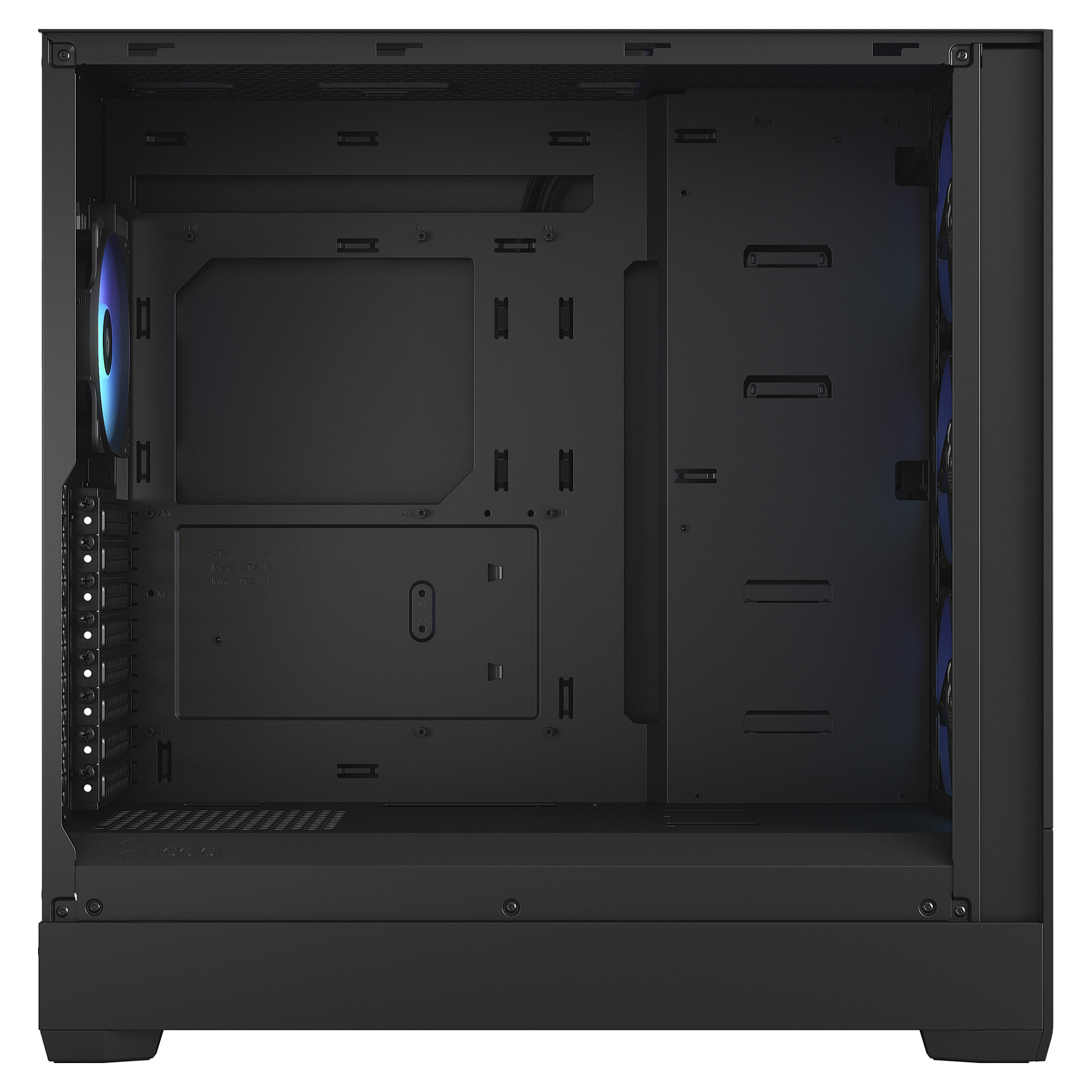 Fractal Pop XL Air RGB Black TG Clear Tint-3