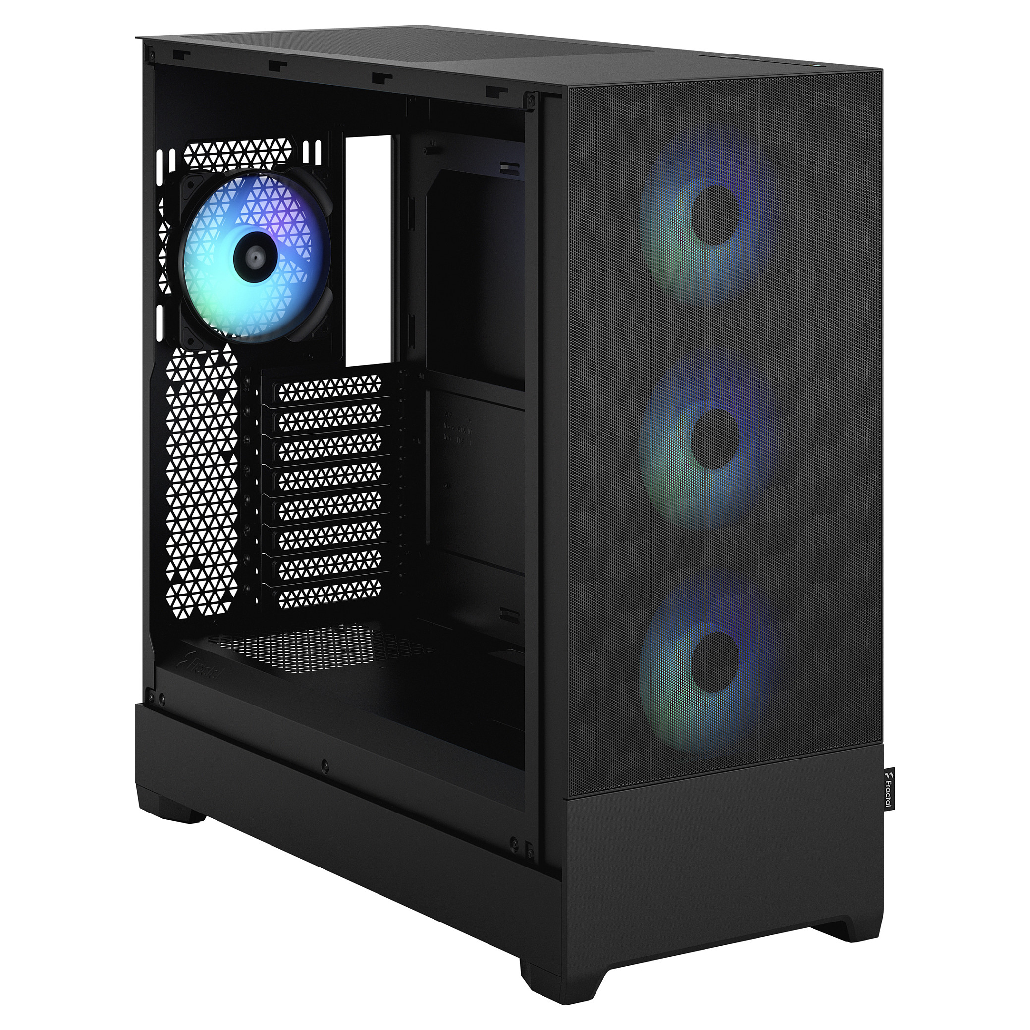 Fractal Pop XL Air RGB Black TG Clear Tint-9