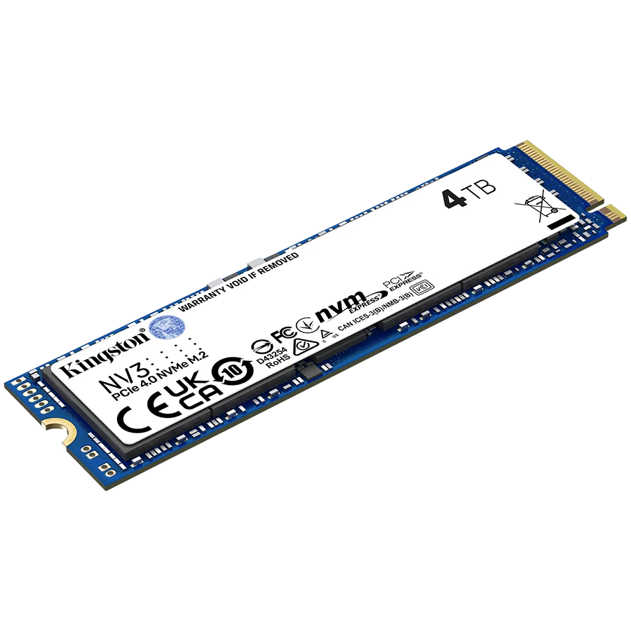 SSD KINGSTON NV3 4TB (M.2 2280, PCIe 4.0, NVMe, 6000 MB/s čitanje, 5000 MB/s zapisivanje)-0