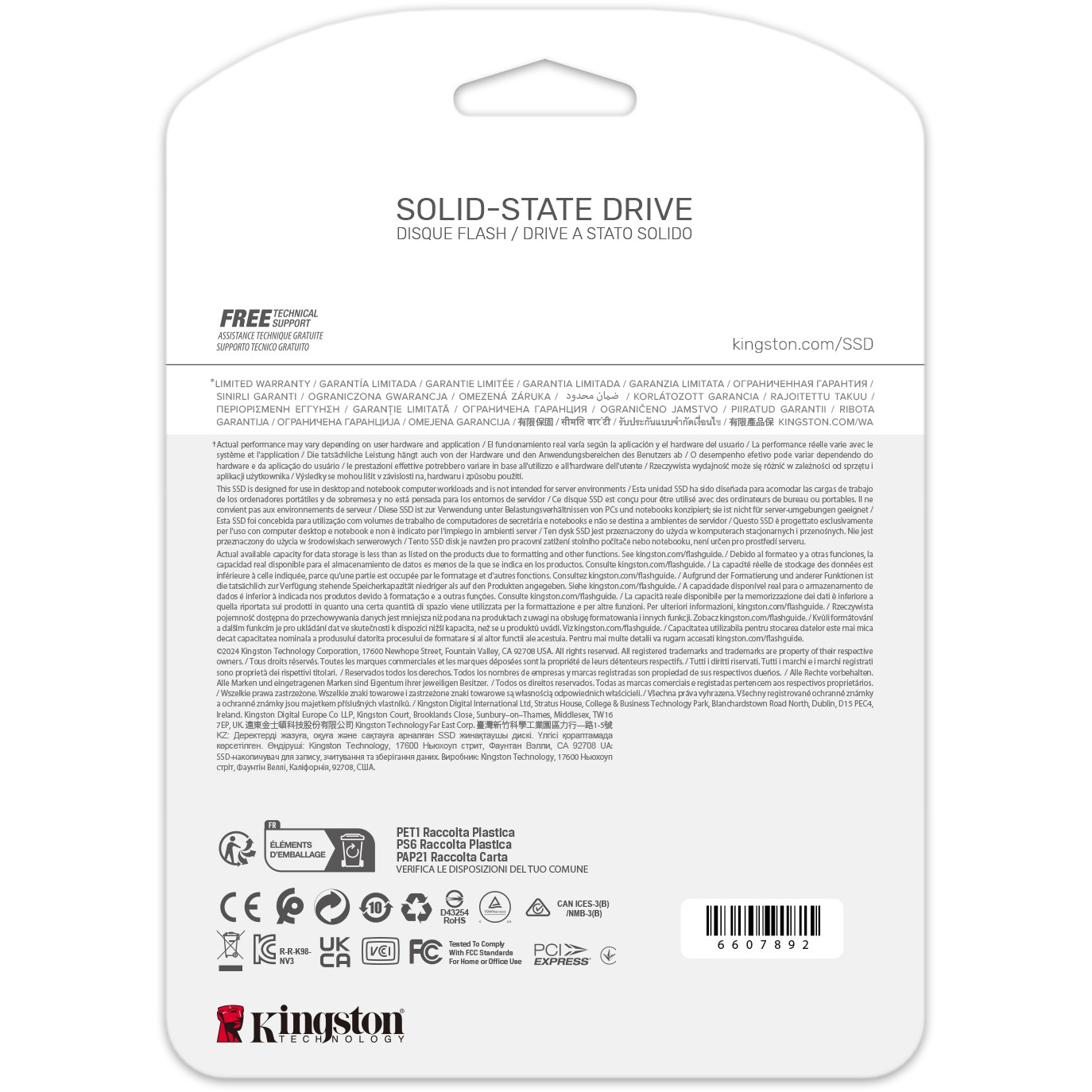 SSD KINGSTON NV3 4TB (M.2 2280, PCIe 4.0, NVMe, 6000 MB/s čitanje, 5000 MB/s zapisivanje)-8