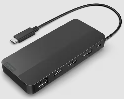 Priključna stanica za laptop LENOVO USB-C Dual Display Travel Dock-1