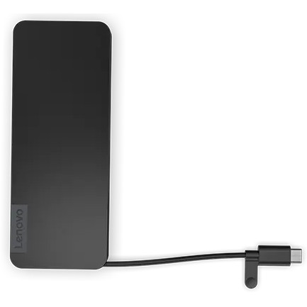Priključna stanica za laptop LENOVO 4X11N40212 USB-C Slim Travel Dock, žična, crna-4