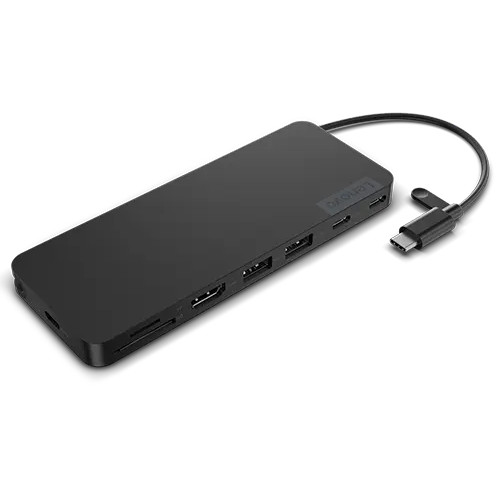 Priključna stanica za laptop LENOVO 4X11N40212 USB-C Slim Travel Dock, žična, crna-5