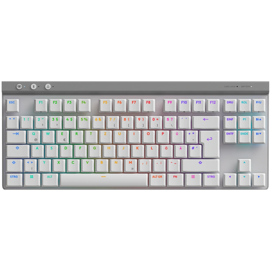 Bežična tipkovnica LOGITECH G515 LIGHTSPEED TKL (Bijela, US INTL, 2.4GHz/BT, EMEA28i-935, Tactile)-0