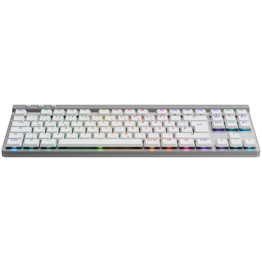 Bežična tipkovnica LOGITECH G515 LIGHTSPEED TKL (Bijela, US INTL, 2.4GHz/BT, EMEA28i-935, Tactile)-1