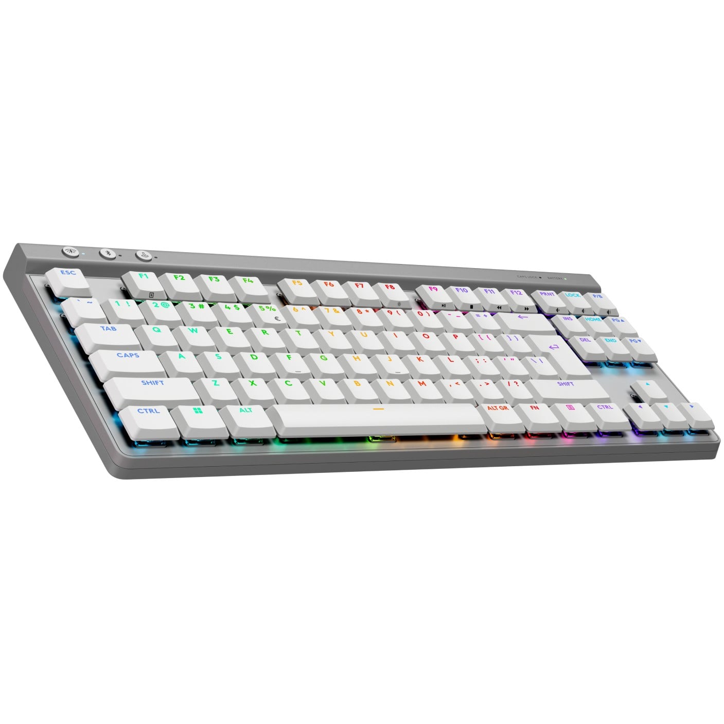 Bežična tipkovnica LOGITECH G515 LIGHTSPEED TKL (Bijela, US INTL, 2.4GHz/BT, EMEA28i-935, Tactile)-5