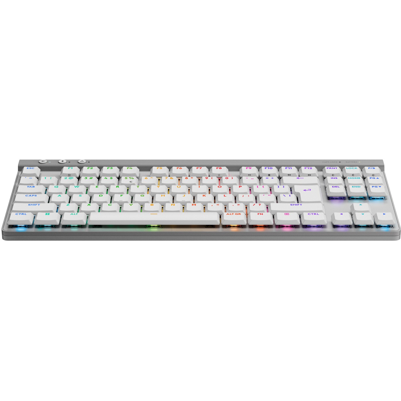 Bežična tipkovnica LOGITECH G515 LIGHTSPEED TKL (Bijela, US INTL, 2.4GHz/BT, EMEA28i-935, Tactile)-7