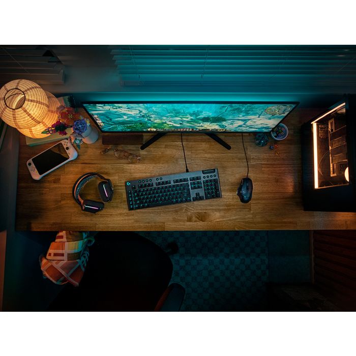 Gaming tipkovnica LOGITECH G915 X (USB, US layout, LIGHTSYNC RGB, nisko profilni mehanički prekidači) – internacionalna non HR tipkovnica-7