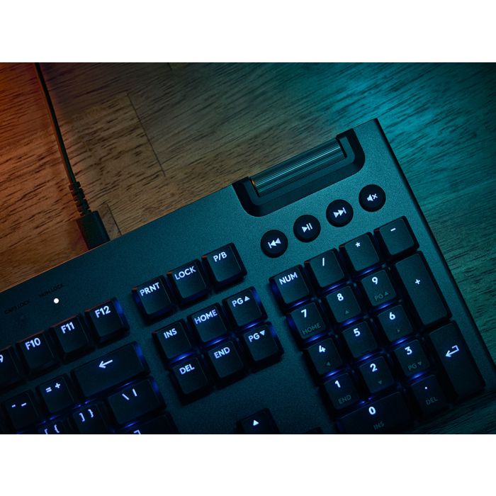 Gaming tipkovnica LOGITECH G915 X (USB, US layout, LIGHTSYNC RGB, nisko profilni mehanički prekidači) – internacionalna non HR tipkovnica-10
