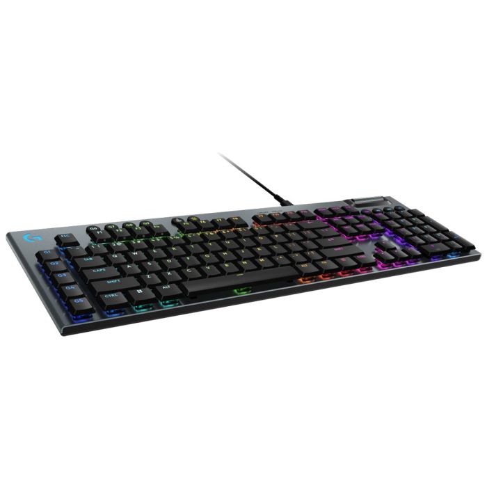Gaming tipkovnica LOGITECH G915 X (USB, US layout, LIGHTSYNC RGB, nisko profilni mehanički prekidači) – internacionalna non HR tipkovnica-3