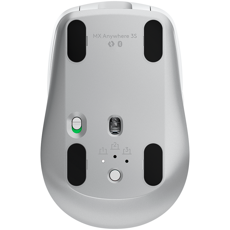Miš LOGITECH MX Anywhere 3S - PALE GREY - 2.4GHZ/BT-5