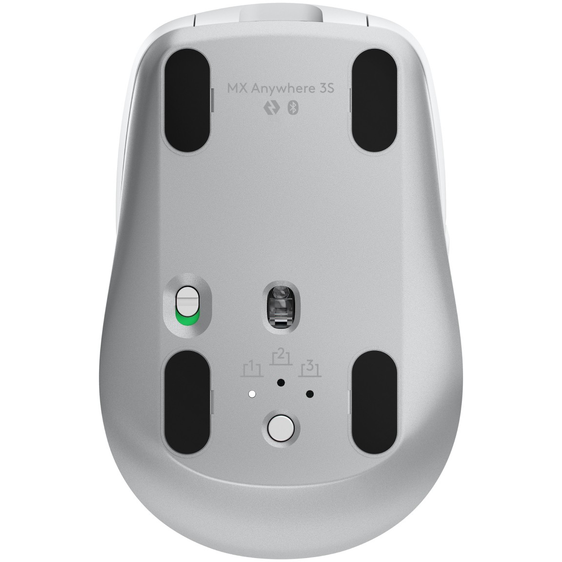 Miš LOGITECH MX Anywhere 3S - PALE GREY - 2.4GHZ/BT-14