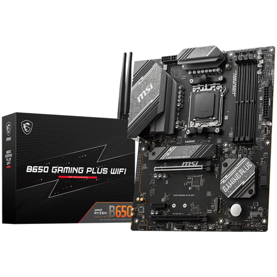 MSI MB B650 Socket AM5 4x DDR5 1x HDMI 1x DisplayPort 2x M.2 4x SATA ATX-0