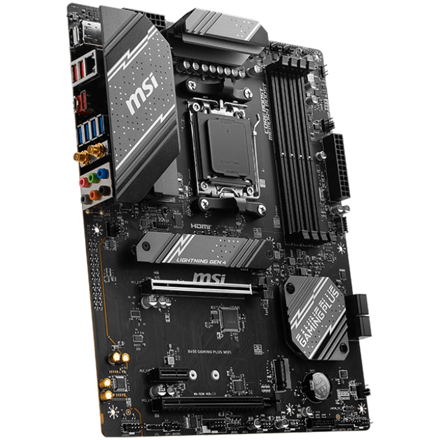 MSI MB B650 Socket AM5 4x DDR5 1x HDMI 1x DisplayPort 2x M.2 4x SATA ATX-1
