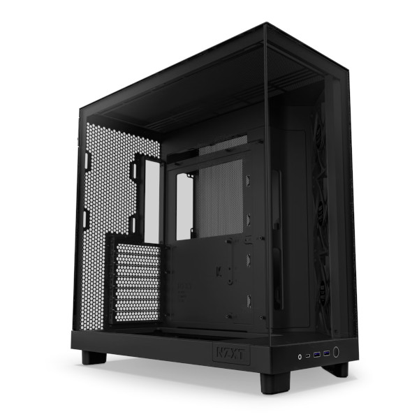 NZXT H6 Flow, crno bez napajanja, ATX-0