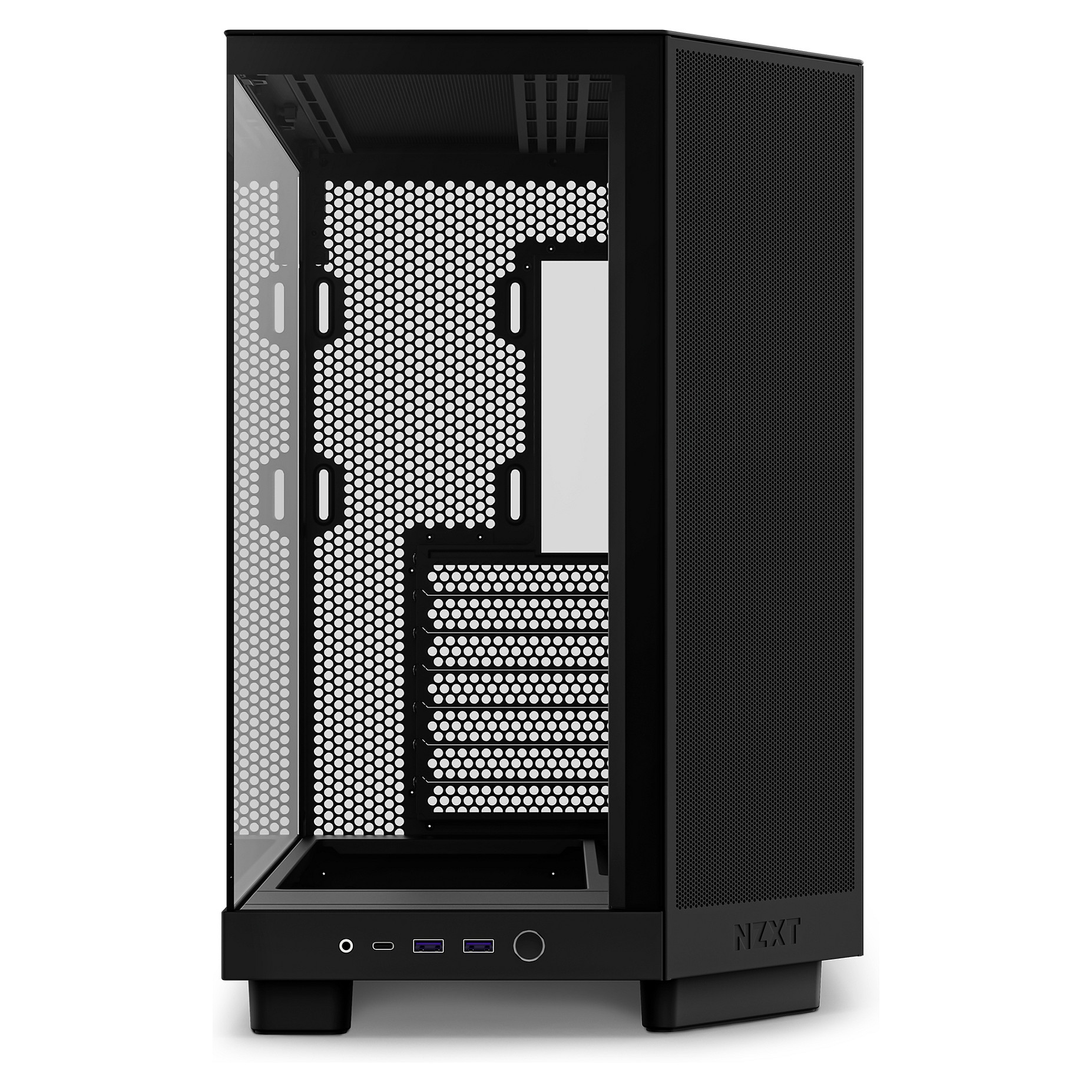 NZXT H6 Flow, crno bez napajanja, ATX-1