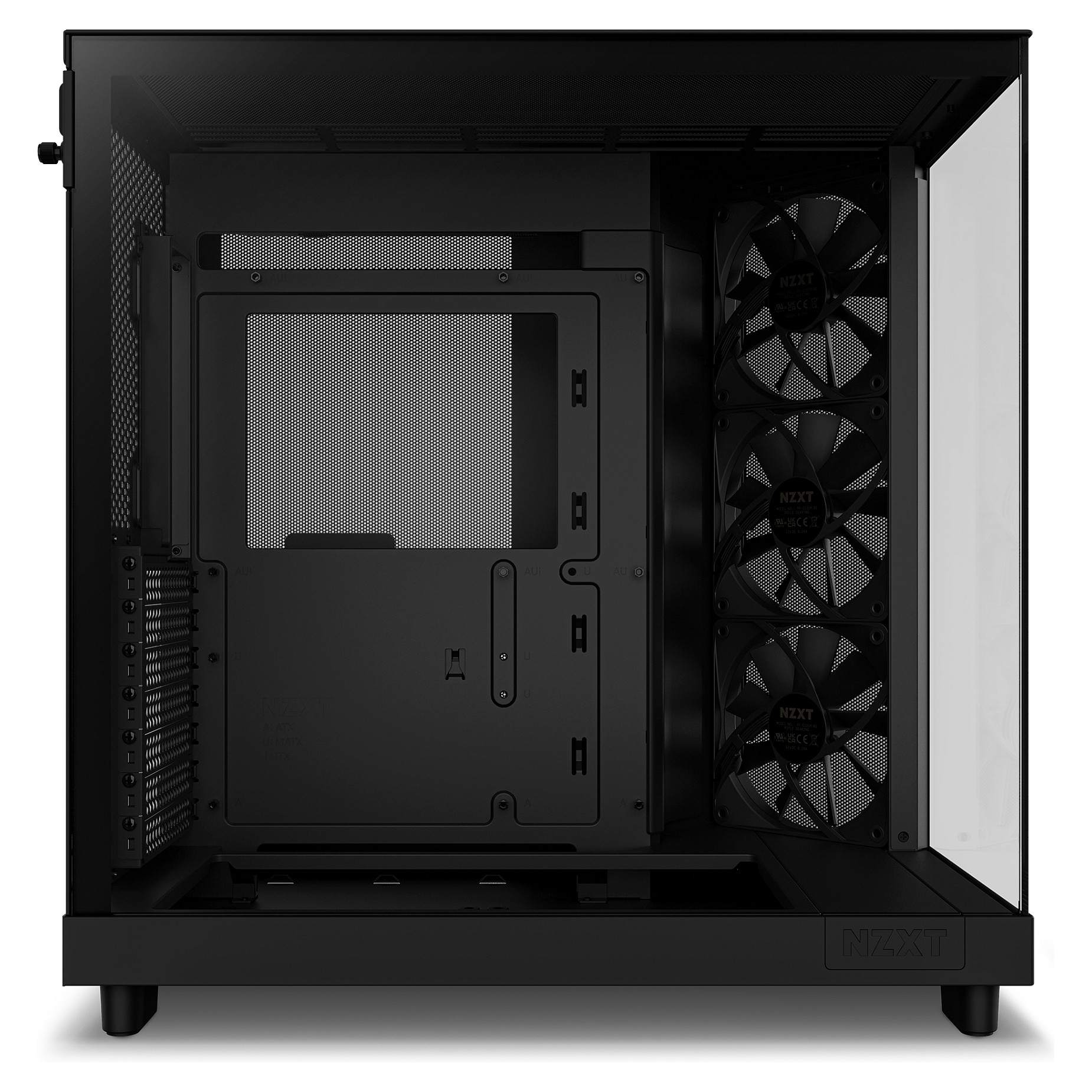 NZXT H6 Flow, crno bez napajanja, ATX-4