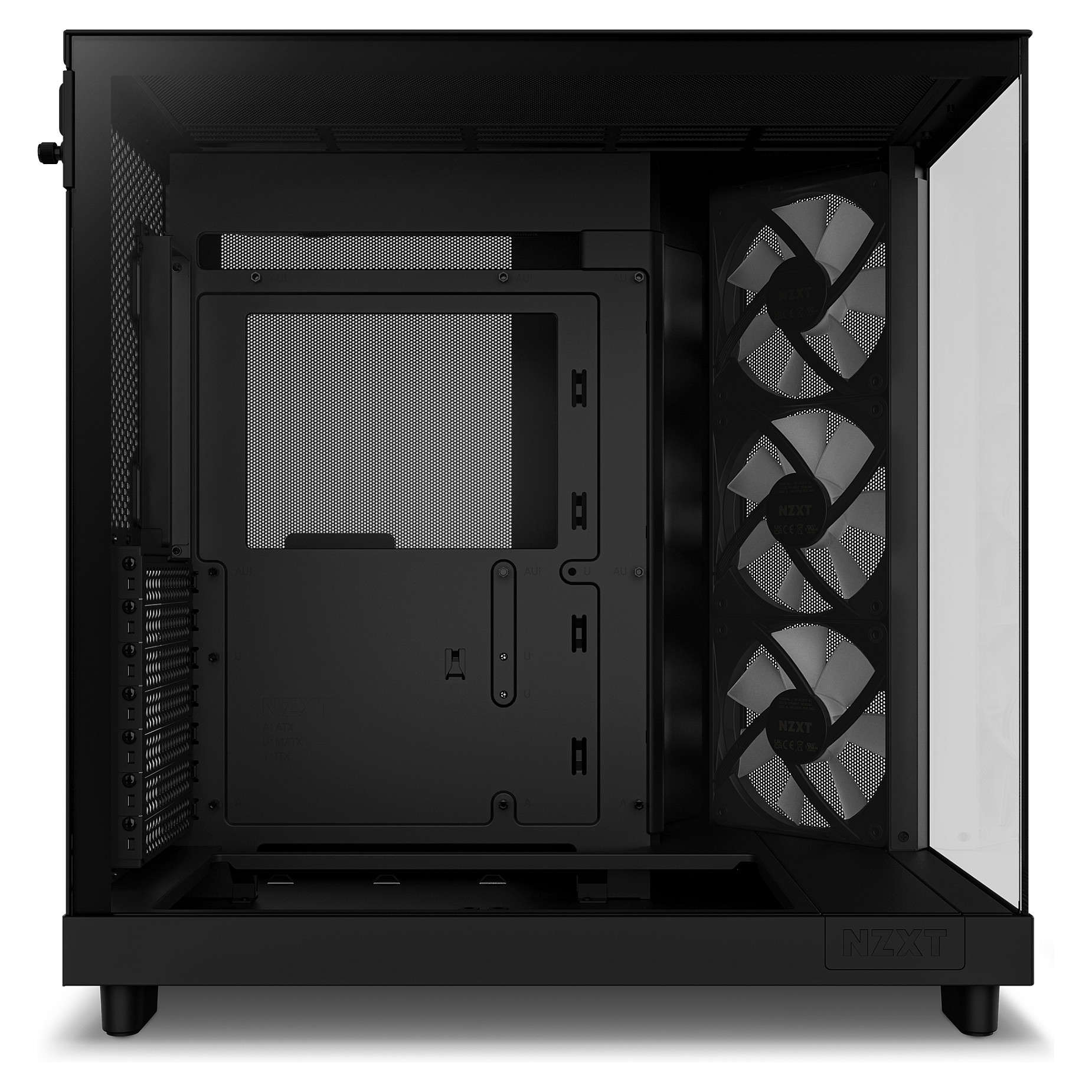 NZXT H6 Flow RGB, crno bez napajanja, ATX-4