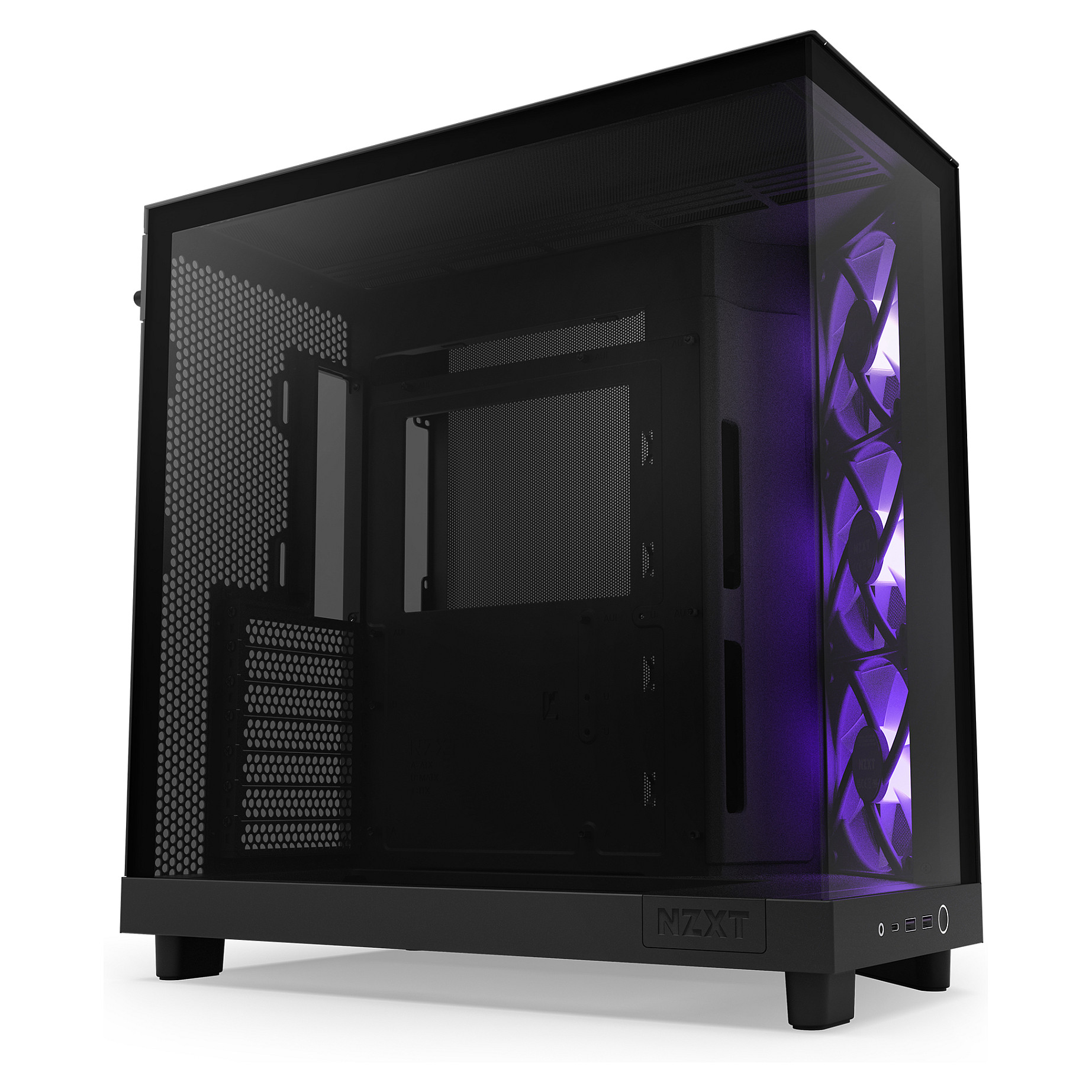 NZXT H6 Flow RGB, crno bez napajanja, ATX-9