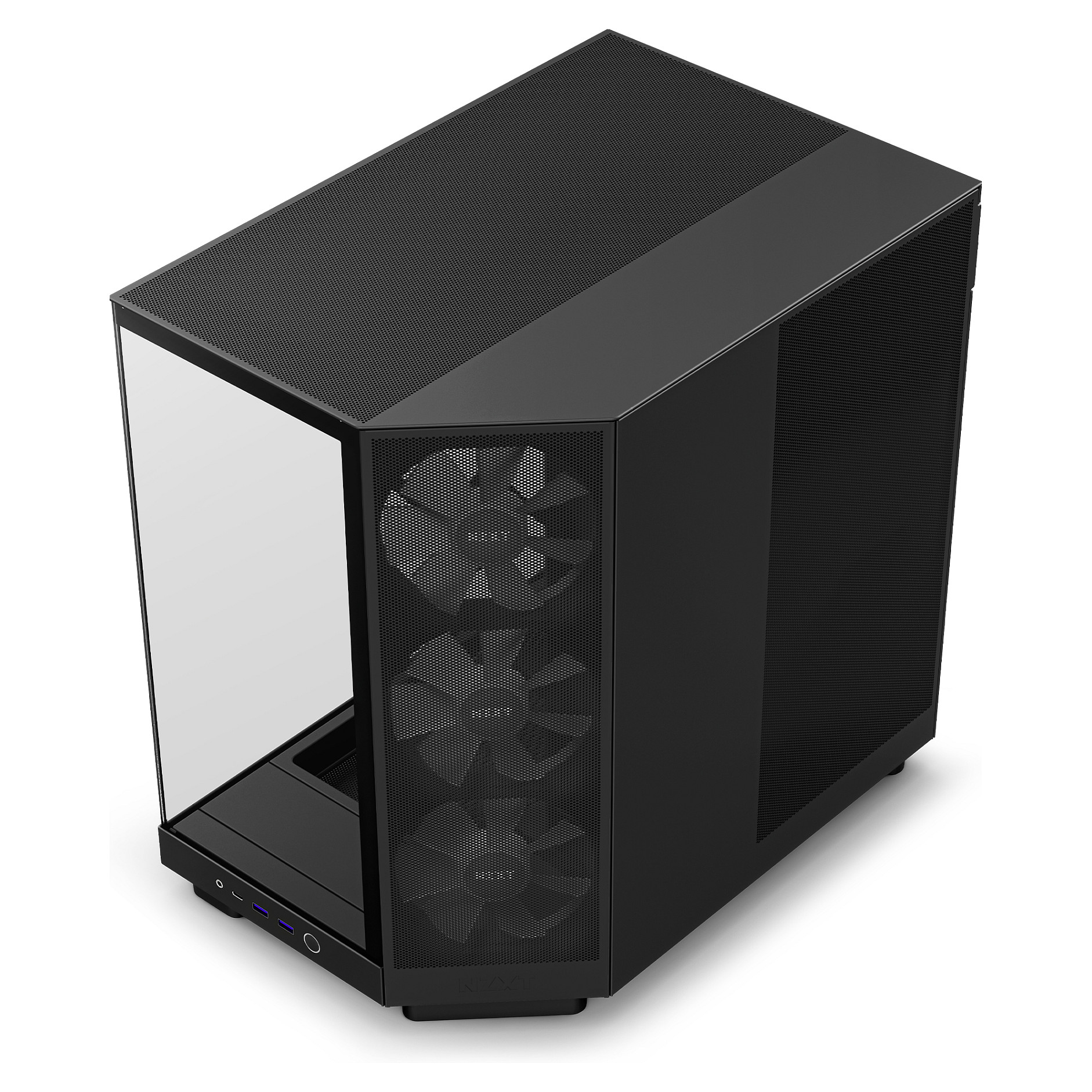 NZXT H6 Flow RGB, crno bez napajanja, ATX-15