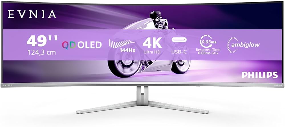 Philips 49" 49M2C8900L, QD OLED, 2xHDMI, DP, USB-C-1