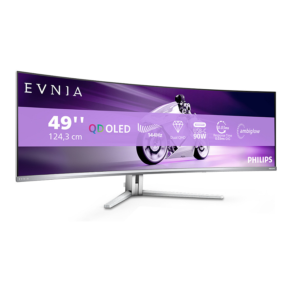 Philips 49" 49M2C8900L, QD OLED, 2xHDMI, DP, USB-C-34