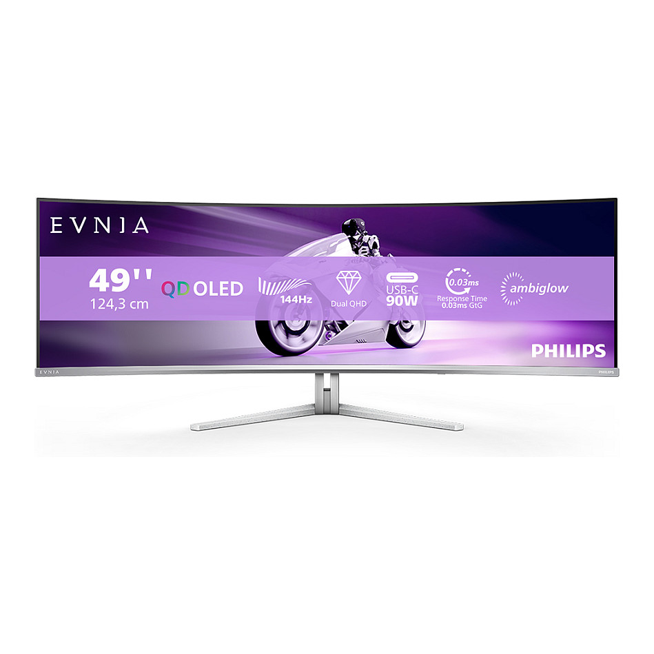 Philips 49" 49M2C8900L, QD OLED, 2xHDMI, DP, USB-C-35