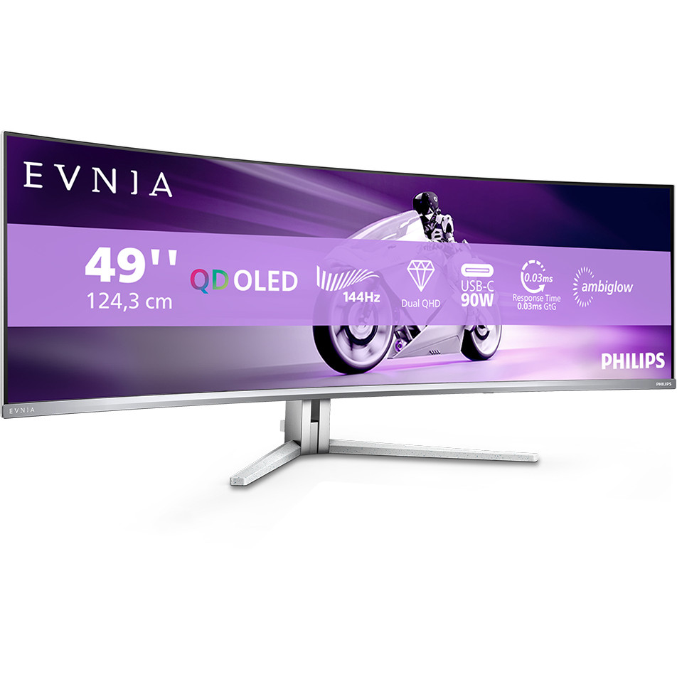 Philips 49" 49M2C8900L, QD OLED, 2xHDMI, DP, USB-C-20