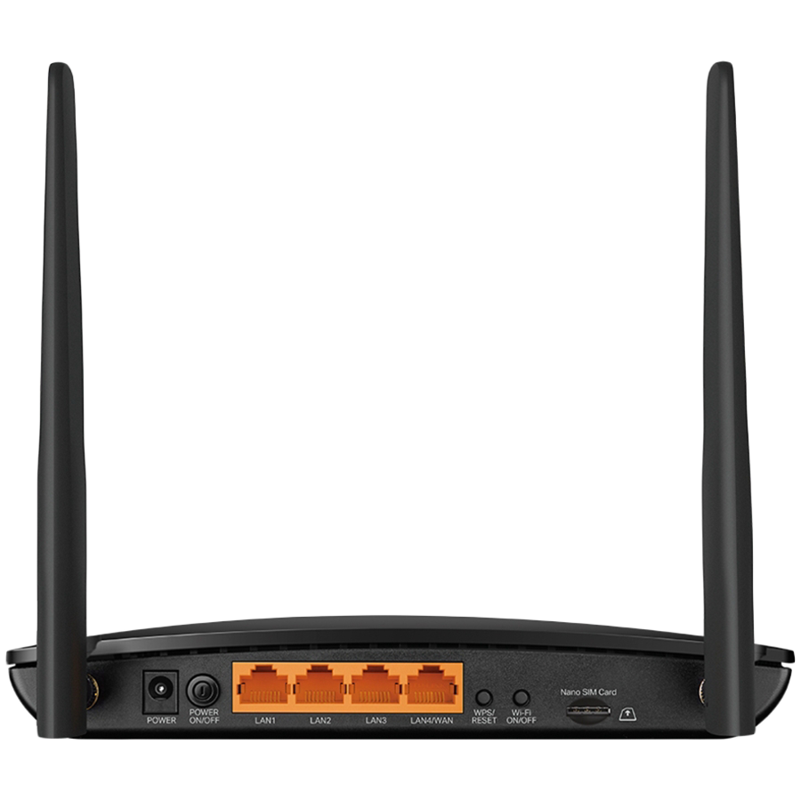 Router TP-LINK AC1200 4G LTE Advanced Cat6 Gigabit (867 Mbps na 5 GHz + 300 Mbps na 2.4 GHz, 4G+ Cat6 300/50 Mbps, 2× Antene, 3× Gigabit LAN Portovi, 1× Gigabit)-1