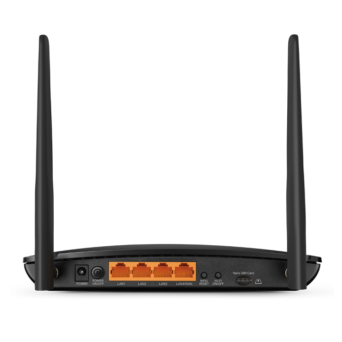 Router TP-LINK AC1200 4G LTE Advanced Cat6 Gigabit (867 Mbps na 5 GHz + 300 Mbps na 2.4 GHz, 4G+ Cat6 300/50 Mbps, 2× Antene, 3× Gigabit LAN Portovi, 1× Gigabit)-3
