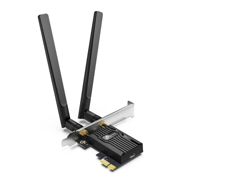 TP-Link AX3000 Archer TX55E bežični Dual-Band Wi-Fi 6 BT5.2 PCI-E adapter 574Mbps/2402Mbps (2.4GHz/5GHz), 802.11ax/ac/n/a/g/b, 2× dual band antene-3