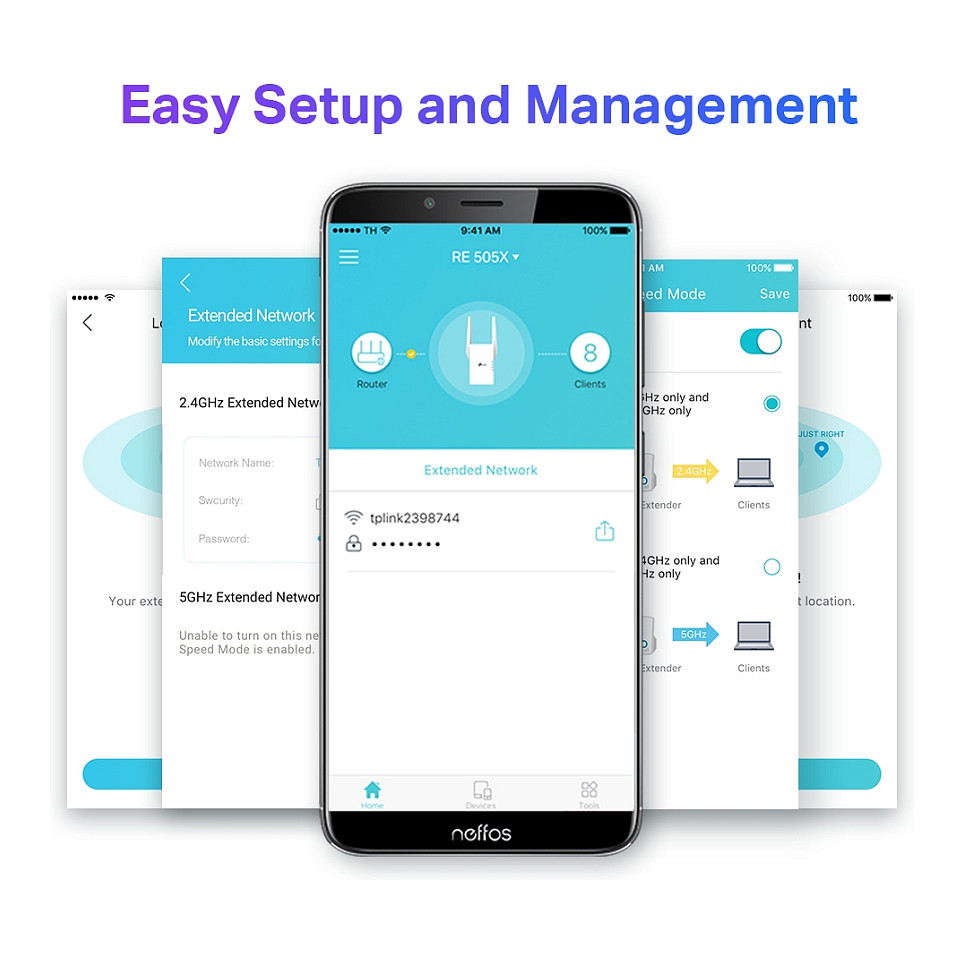 TP-Link AX1500 bežični pojačivač dometa (Wi-Fi 6 Range Extender), Dual Band 300Mbps/1200Mbps (2.4GHz/5GHz), 802.11a/n/ac/ax/b/g/n, 1×G-LAN, 2×vanjska antena-14