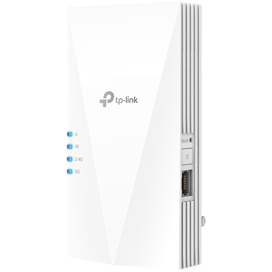 TP-Link AX3000 bežični pojačivač dometa (Wi-Fi 6 Range Extender/AP), Dual Band 574Mbps/2402Mbps (2.4GHz/5GHz), 802.11a/n/ac/ax/b/g/n, 1×G-LAN, 2×interna antena-3