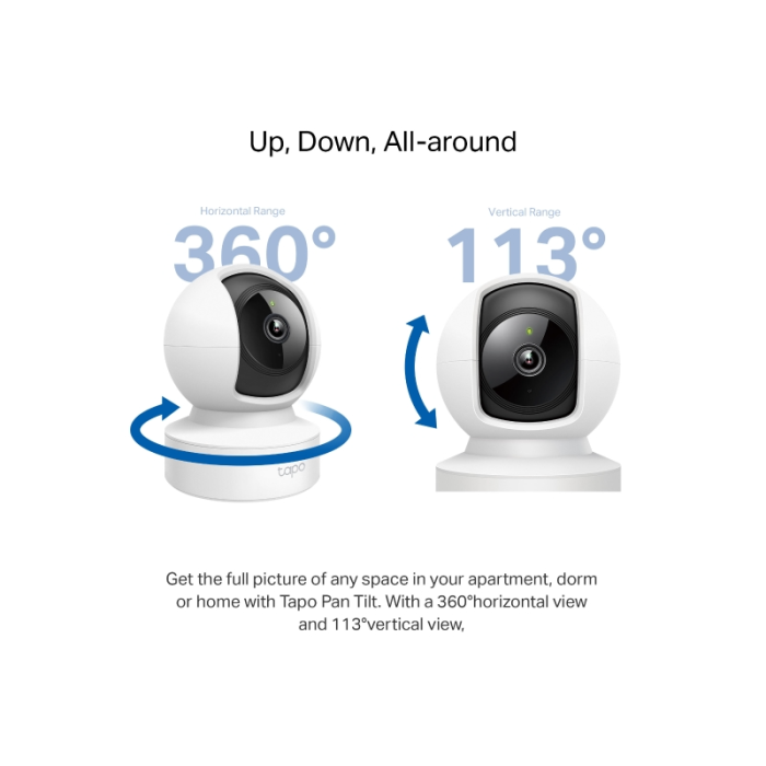 Kamera TP-LINK Tapo C212 Home sigurnosna Wi-Fi 2K 3MP-7