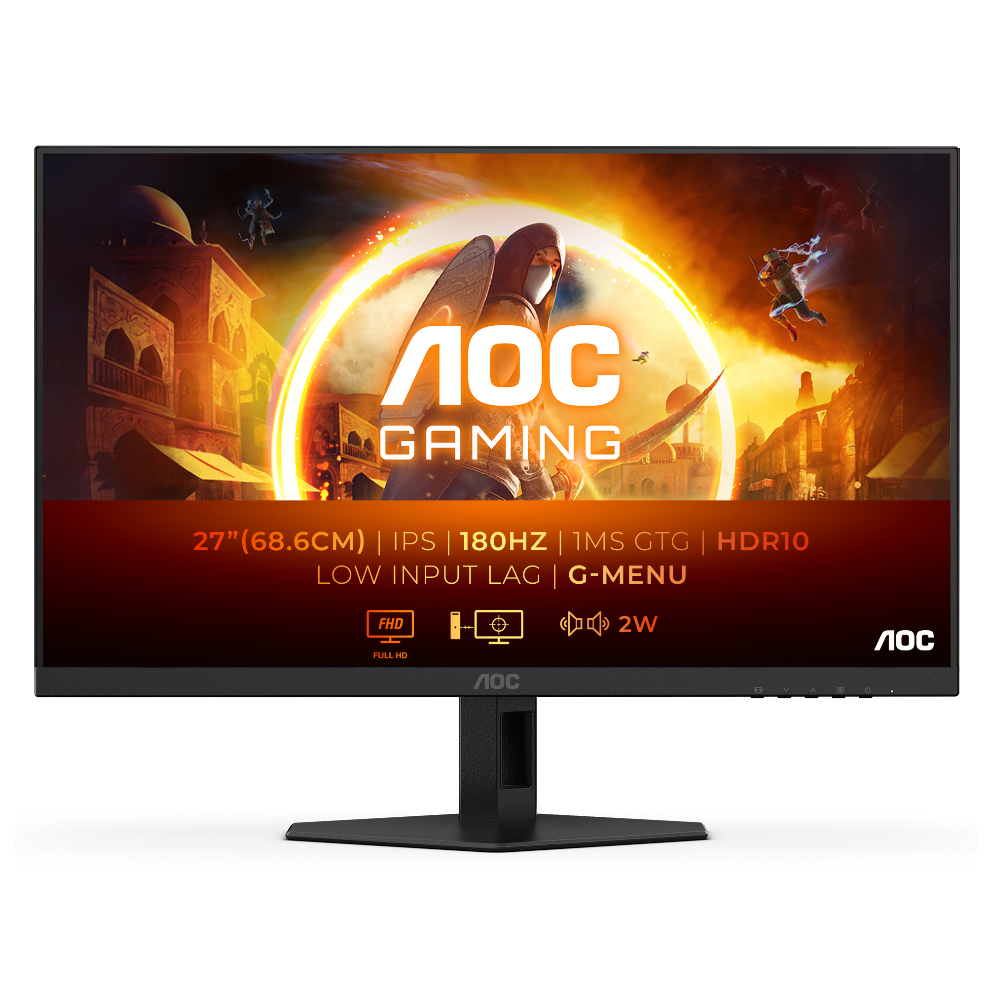 AOC 27G4XE 27" IPS 180Hz gaming monitor-10