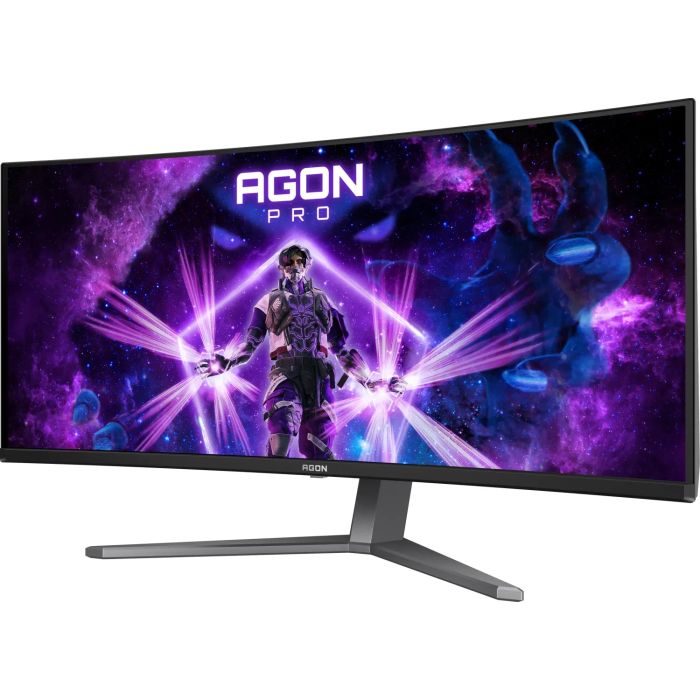 Monitor AOC AG346UCD (34" QD-OLED, 175Hz, 3440x1440 UWQHD, zakrivljeni) crni-1