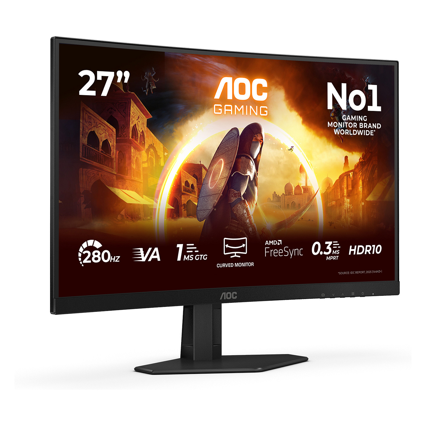 Monitor AOC 27G4XE (27" IPS, 280Hz, 1920x1080 FHD) crni-16