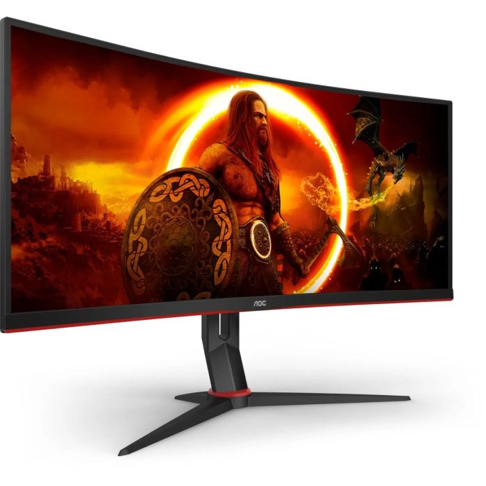 Gaming monitor AOC LED 34", CU34G2XP, HDMIx2, DP, 180Hz, 1ms-2