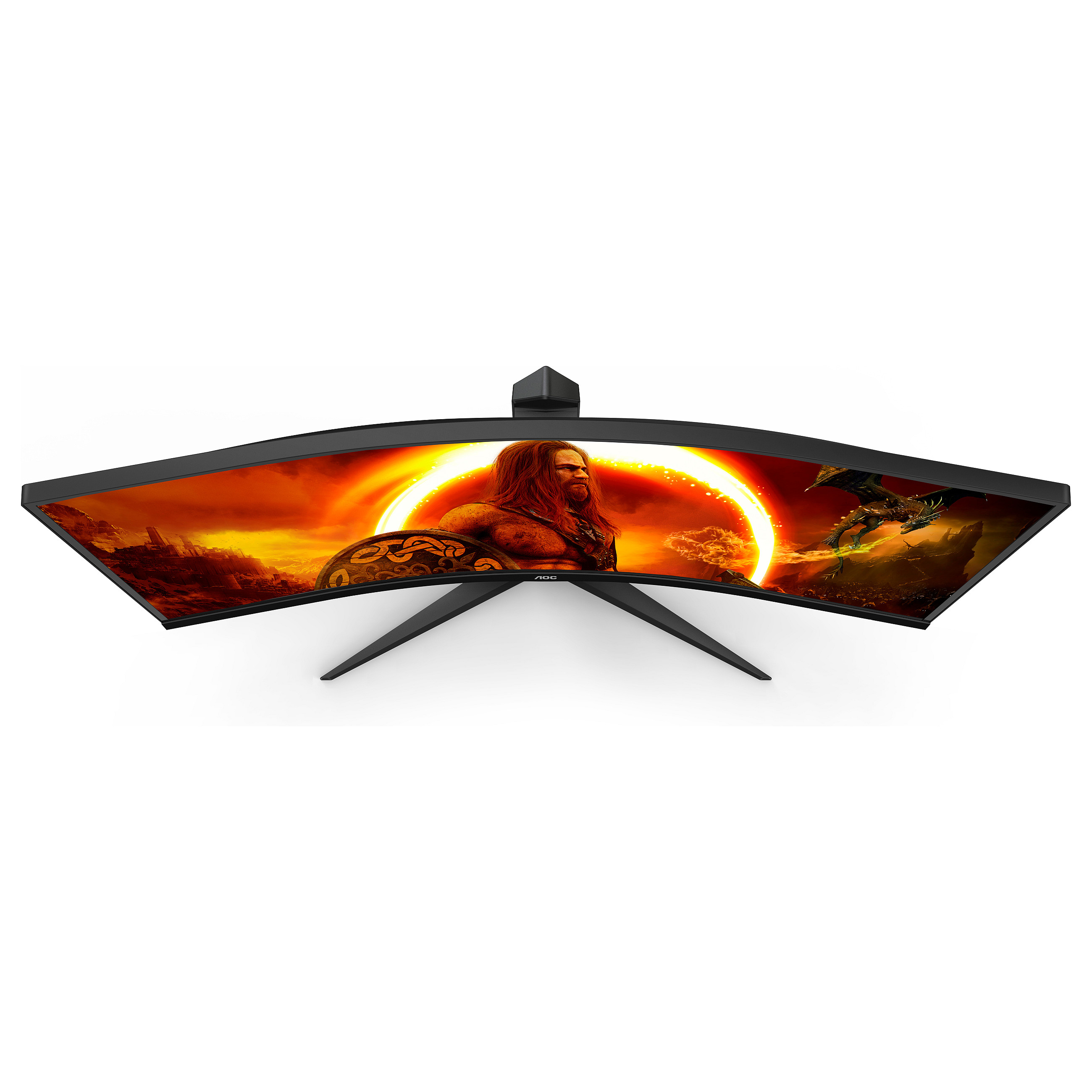 Gaming monitor AOC LED 34", CU34G2XP, HDMIx2, DP, 180Hz, 1ms-14