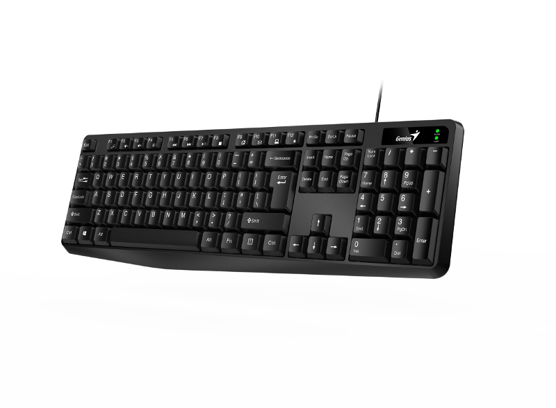 Genius KB-117, žična tipkovnica, USB, crna-0