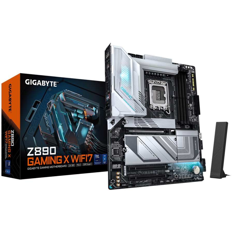 Matična ploča GIGABYTE Z890 GAMING X WIFI7 (DDR5, LGA1851, Intel® Z890 Express Chipset, 4 x DDR5 DIMM, Realtek® 2.5GbE LAN)-1