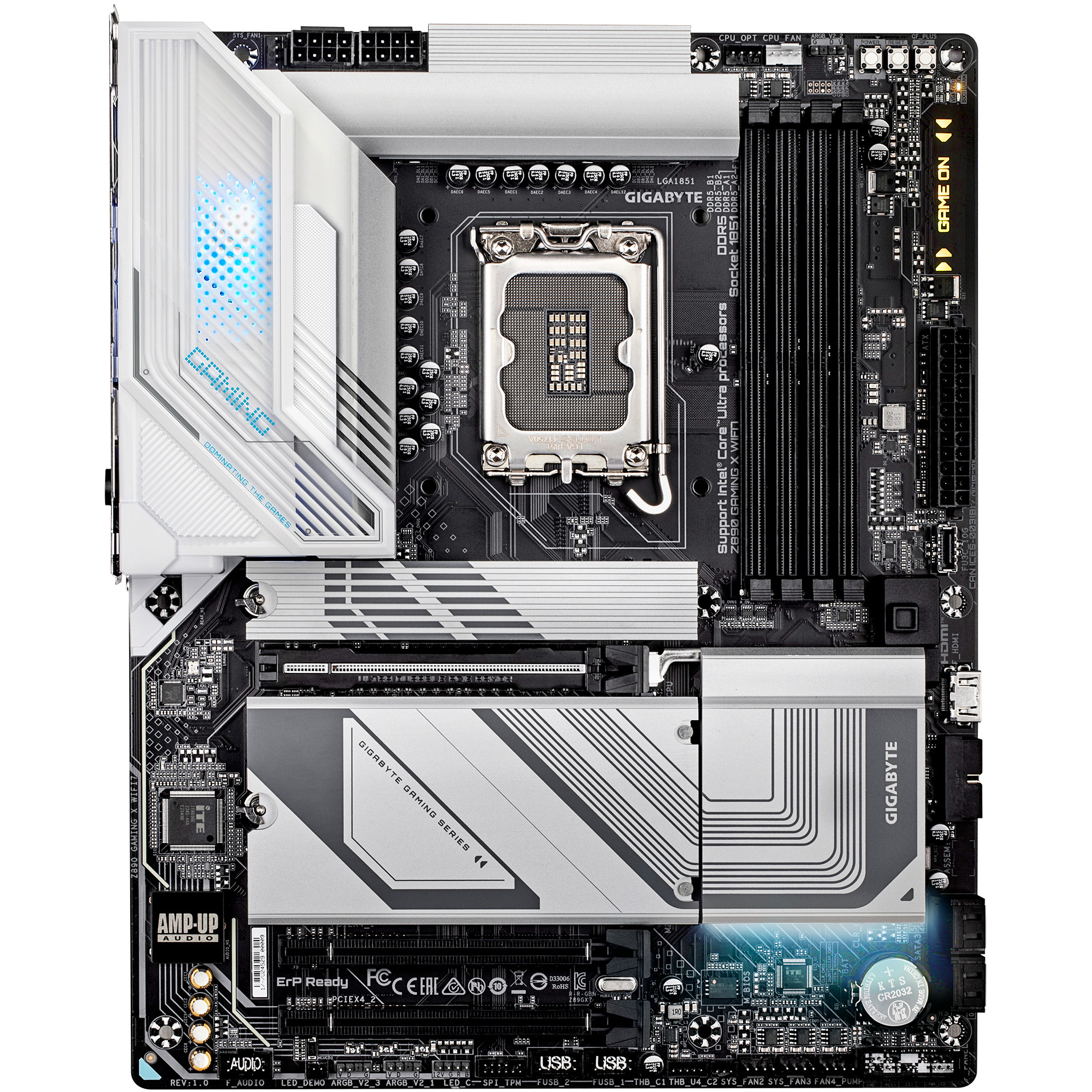 Matična ploča GIGABYTE Z890 GAMING X WIFI7 (DDR5, LGA1851, Intel® Z890 Express Chipset, 4 x DDR5 DIMM, Realtek® 2.5GbE LAN)-11