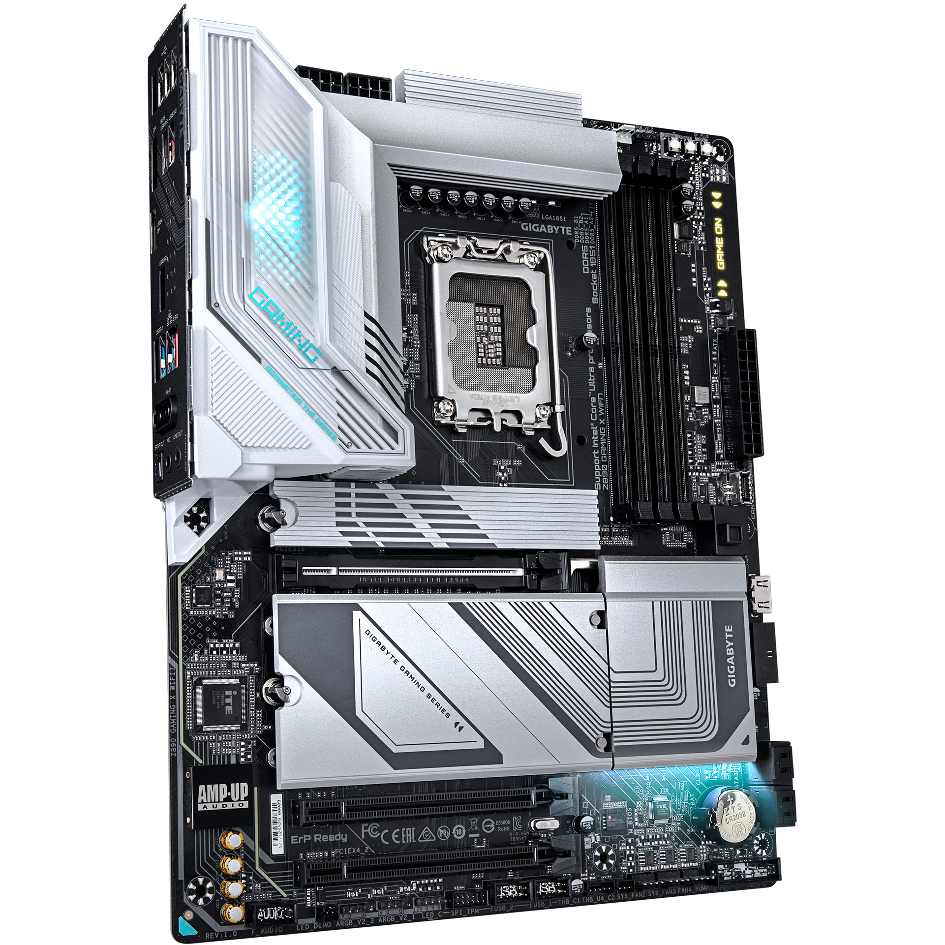 Matična ploča GIGABYTE Z890 GAMING X WIFI7 (DDR5, LGA1851, Intel® Z890 Express Chipset, 4 x DDR5 DIMM, Realtek® 2.5GbE LAN)-12