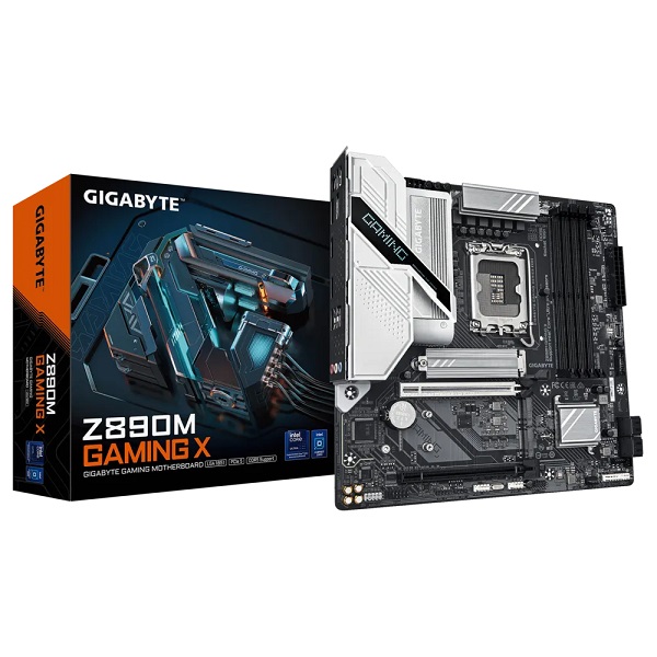 Matična ploča GIGABYTE Z890M GAMING X (DDR5, LGA1851, Intel® Z890 Express Chipset, Realtek® 2.5GbE LAN, Realtek® Audio CODEC)